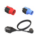 NRGkick 20001053 - Steckdosenadapter - Schwarz - Blau - Rot