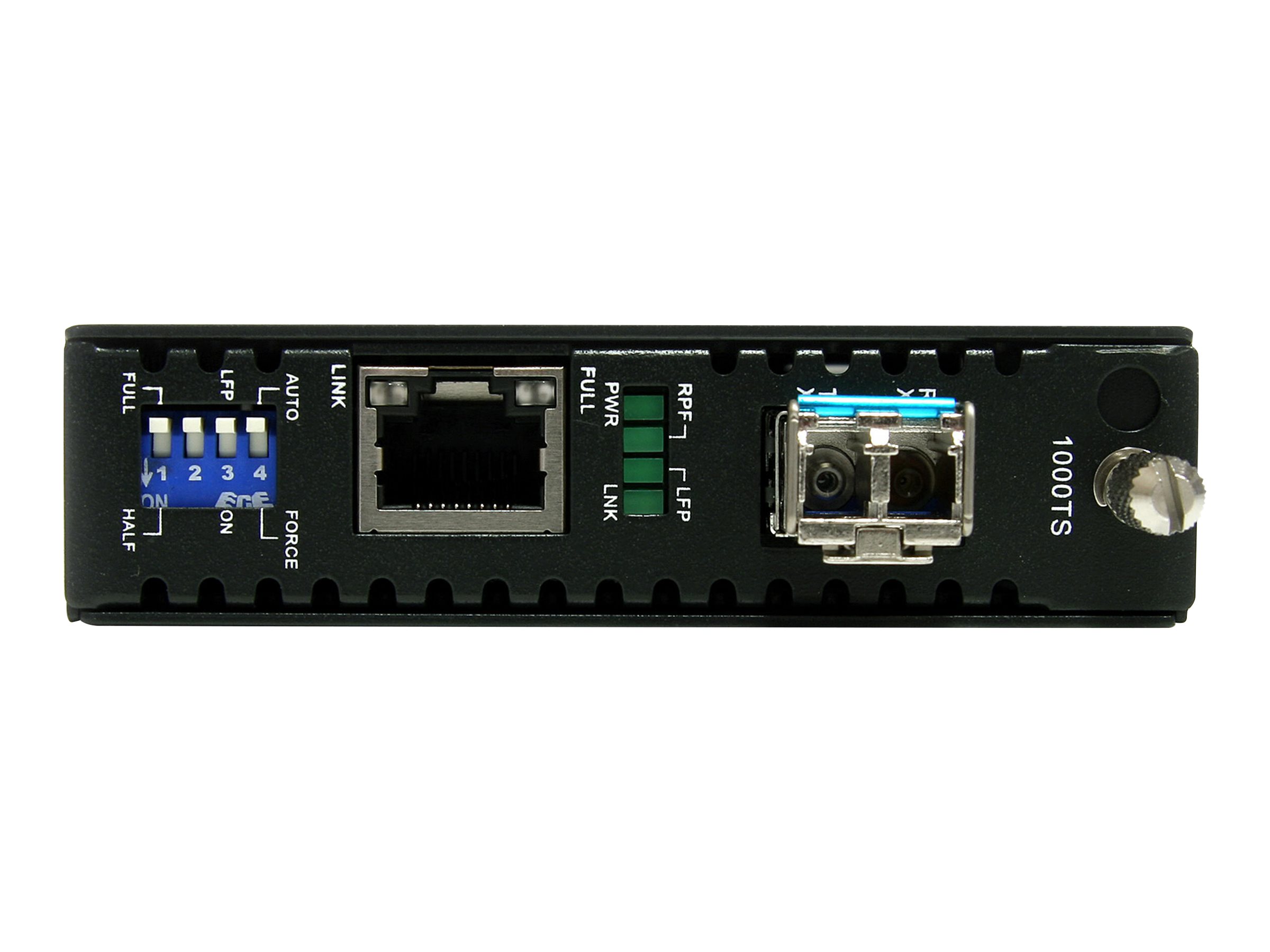 StarTech.com Gigabit Ethernet Single Mode LWL/ Glasfaser LC Medienkonverter 40 km - 1000 Mbit/s Gigabit Ethernet RJ45 Konverter 1000Base - Medienkonverter - 1GbE - 1000Base-LX - 1000Base-SX - 1000Base