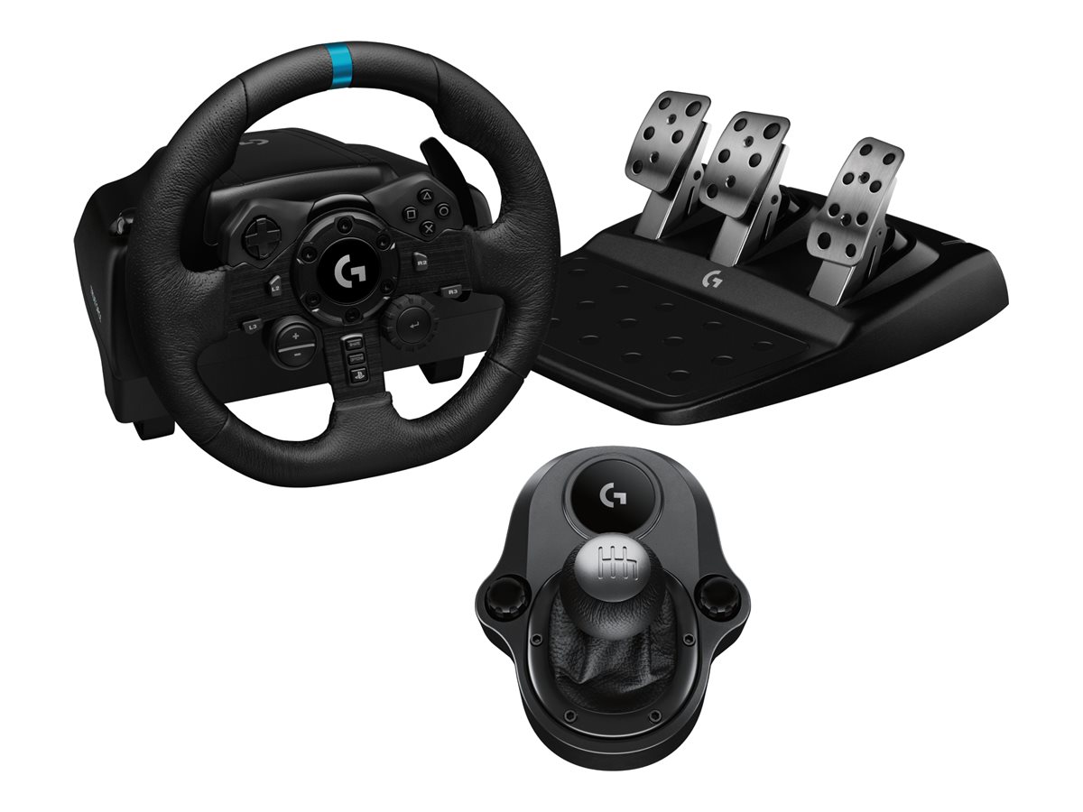 Logitech G G923 - Lenkrad-, Pedale- und Schaltknüppel-Setkabelgebunden - für PC - Sony PlayStation 4 - Sony PlayStation 5