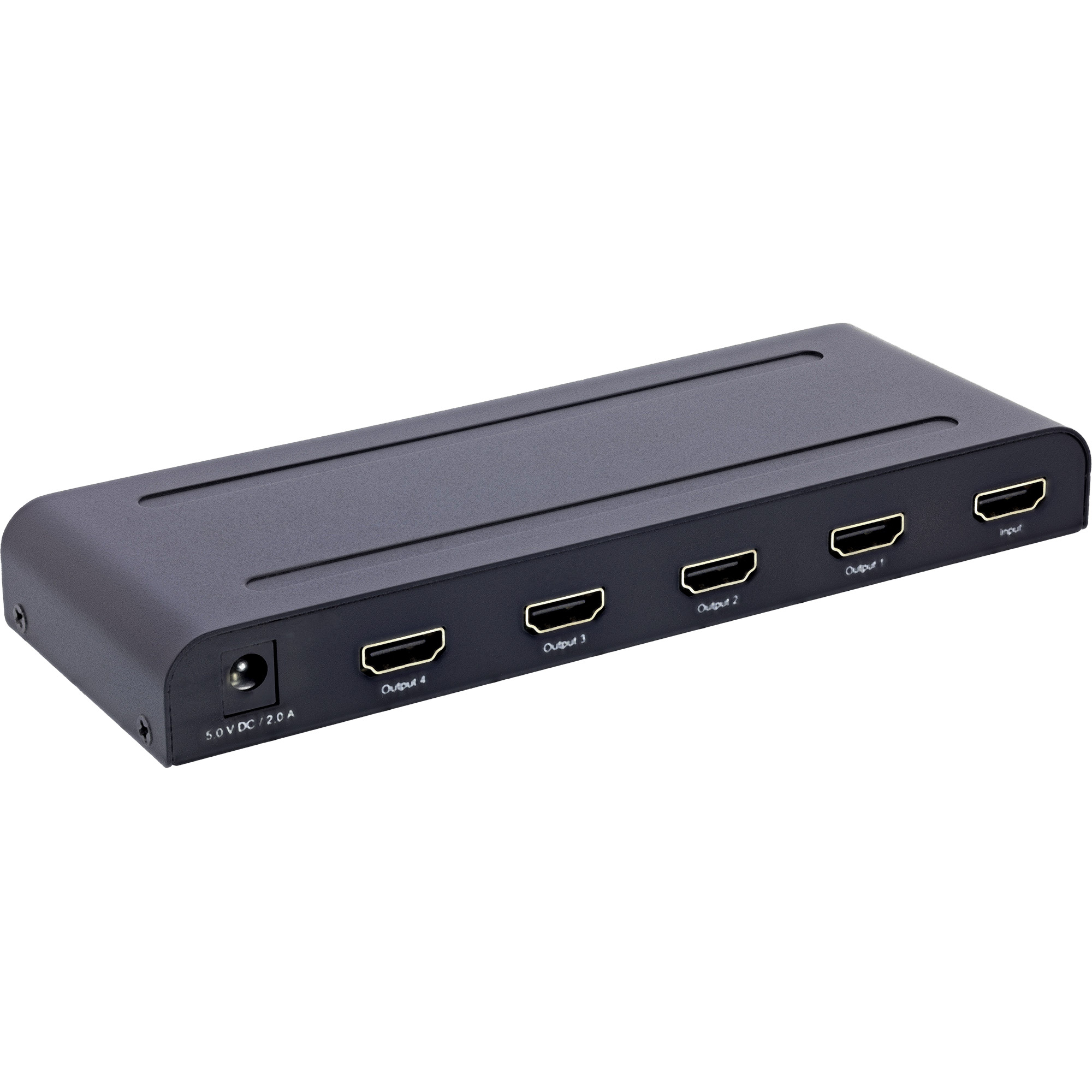 InLine HDMI Splitter/Verteiler - 4-fach - 4K2K@60Hz kompatibel4 x HDMI - Desktop
