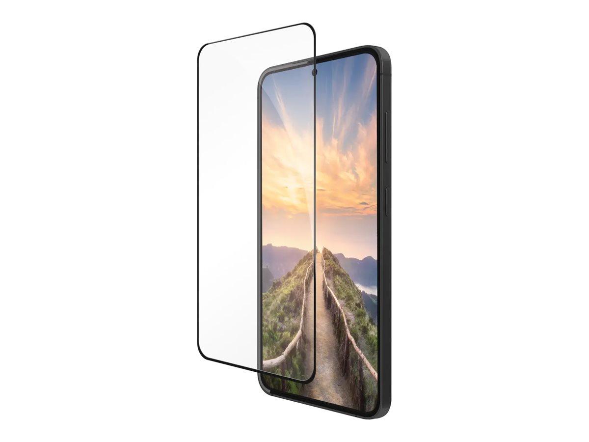 dbramante1928 Eco-shield - Bildschirmschutz fürHandy - Glas - Rahmenfarbe schwarz - für Samsung Galaxy S24 FE