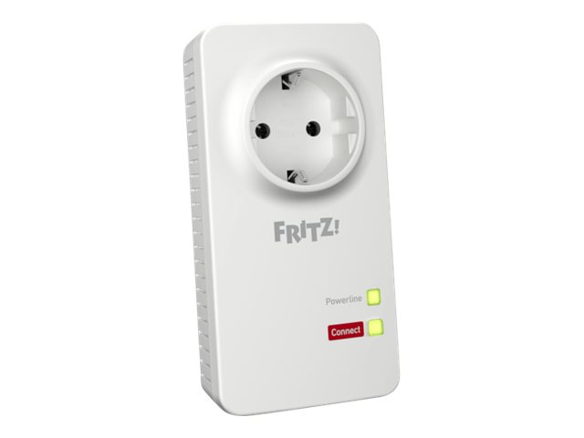 FRITZ! Powerline 1220 - Powerline-Adapter 1GbE, HomePlug AV (HPAV)2.0 - IEEE 1901 - an Wandsteckdose anschließbar