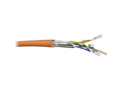 Draka UC900 HS23 - Bulkkabel - SFTP, PiMF - CAT7 - IEEE 802.5/IEEE 802.3 - halogenfrei - Riser - orange