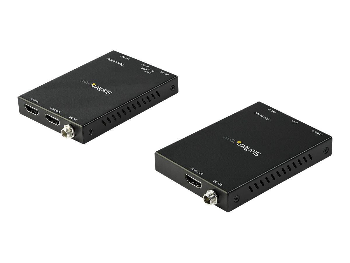 StarTech.com HDMI über CAT6-Extender-Set - 4K 60Hz - Balun - bis 50 m - HDR - 4: 4: 4 - 7.1 Audio-Unterstützung (ST121HD20V)Erweiterung für Video/Audio - HDMI - über CAT 6 - bis zu 50 m