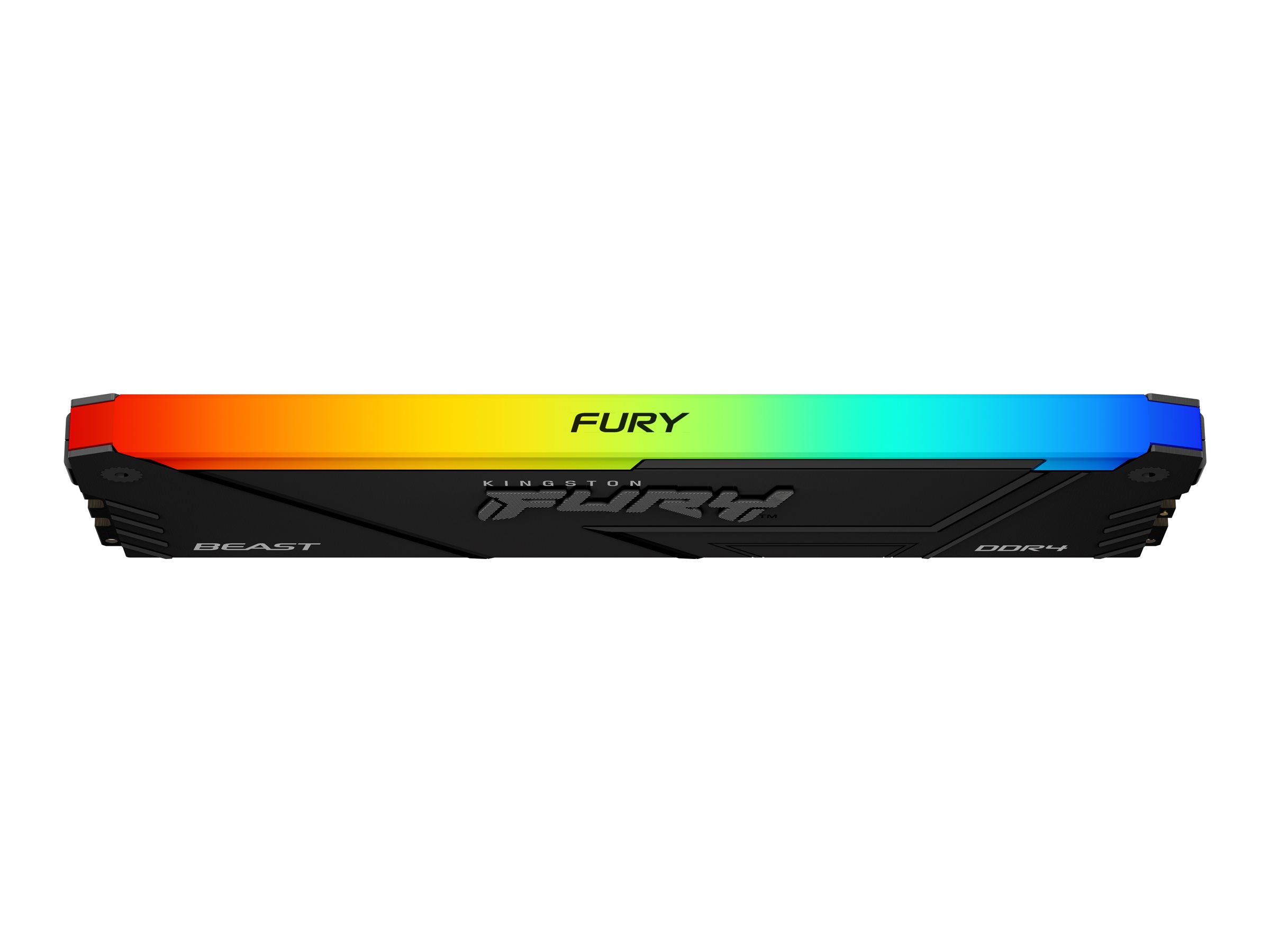 Kingston FURY Beast RGB - DDR4 - Modul - 32 GBDIMM 288-PIN - 3200 MT/s / PC4-25600 - CL16 - 1.35 V - ungepuffert - non-ECC - Schwarz