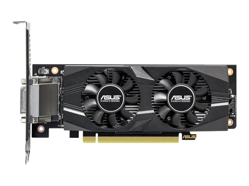 ASUS GeForce RTX 3050 LP BRK 6GB - OC EditionGrafikkarte - GF RTX 3050 - 6 GB GDDR6 - PCIe 4.0 - HDMI - DisplayPort - DVI