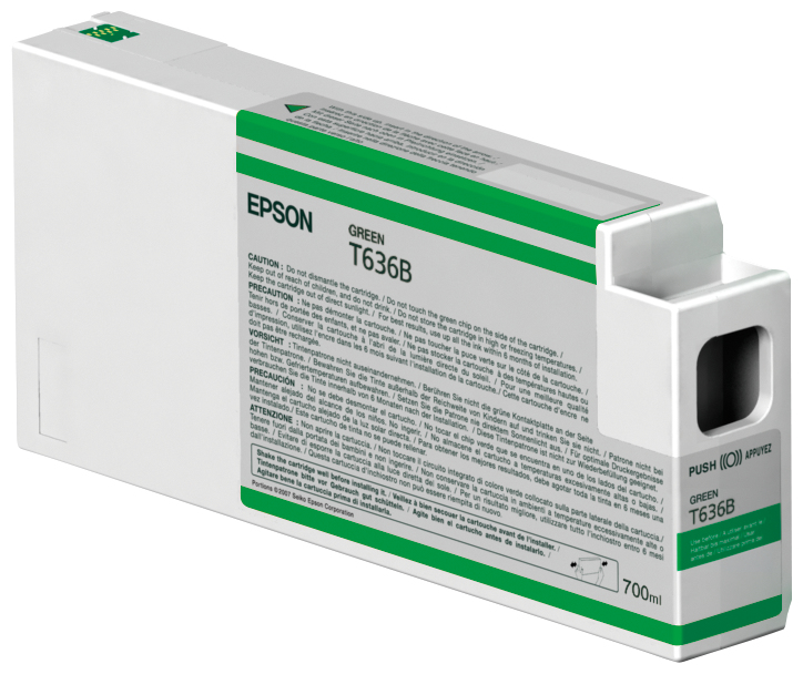 Epson UltraChrome HDR - 700 ml - grün - originalTintenpatrone - für Stylus Pro 7900 - Pro 7900 AGFA - Pro 9900 - Pro WT7900 - Pro WT7900 Designer Edition