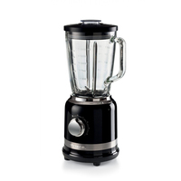 Ariete 0585/02, Tischplatten-Mixer, 1,5 l, Pulsfunktion, Eis-Crusher, 1000 W, Schwarz