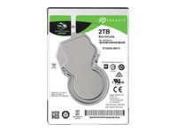 Seagate Barracuda 2.5", 2 TB, 5400 RPM, 128 MB, 2.5", Serial ATA III2 TB - 2.5" - SATA 6 Gb/s - 5400 RPM - 140 MB/s - 128 MB - 7 mm